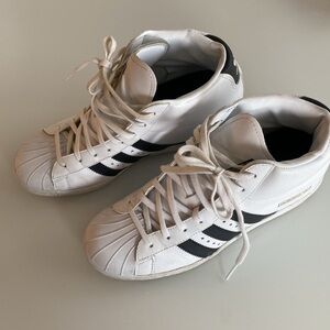 adidas Shoes Adidas Superstar Hightop Wedge Sneakers Sz75